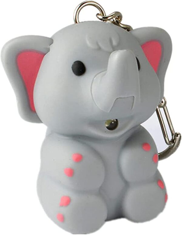 Elephant Keychain Flashlight